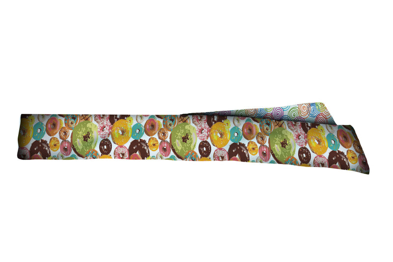 REVERSIBLE Curly Q/Donuts Galore Head Tie (SKU 3035 HTB)