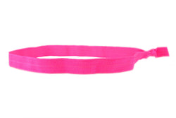 Solid Hot Pink Elastic Headband (SKU 6039 HB)