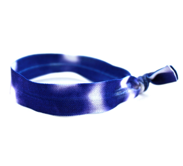 Tie Die Royal Blue Hair Tie (SKU 6098)