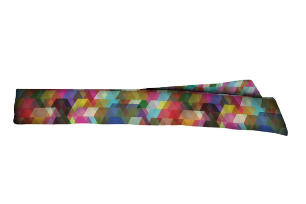 Geometric Rainbow Head Tie (SKU 1101 HTB)