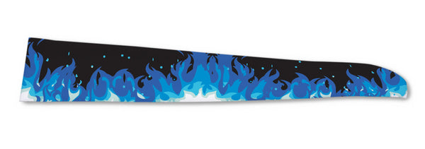 Tie Back Blue Flames (SKU 3095)