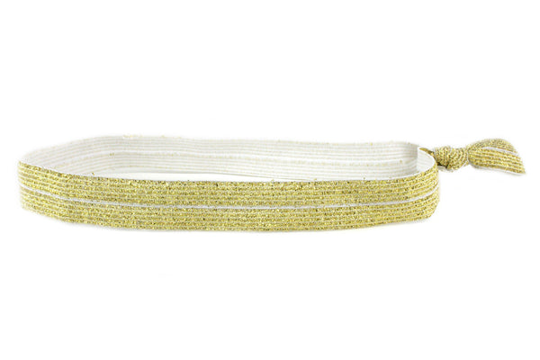 Sparkle Gold Elastic Headband (SKU 6013 HB)