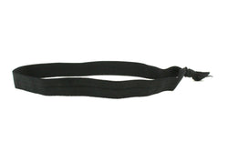 Solid Black Elastic Headband (SKU 6038 HB)