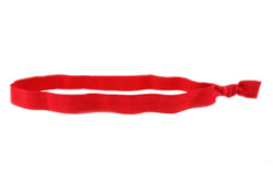 Solid Red Elastic Headband (SKU 6042 HB)