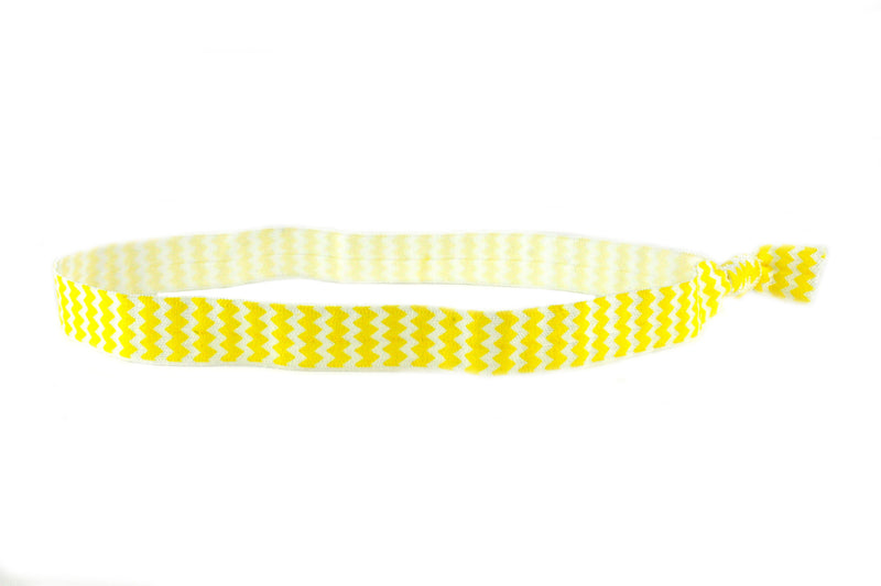 Chevron Yellow Headband