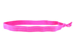 Solid Pink Elastic Headband (SKU 6087 HB)