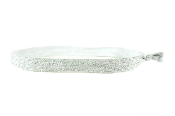 Sparkle Silver Elastic Headband (SKU 6099 HB)