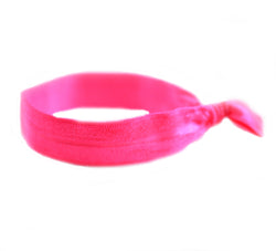 Solid Hot Pink Hair Tie (SKU 6039)