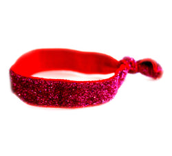 Glitter Plum Hair Tie (SKU 5037)