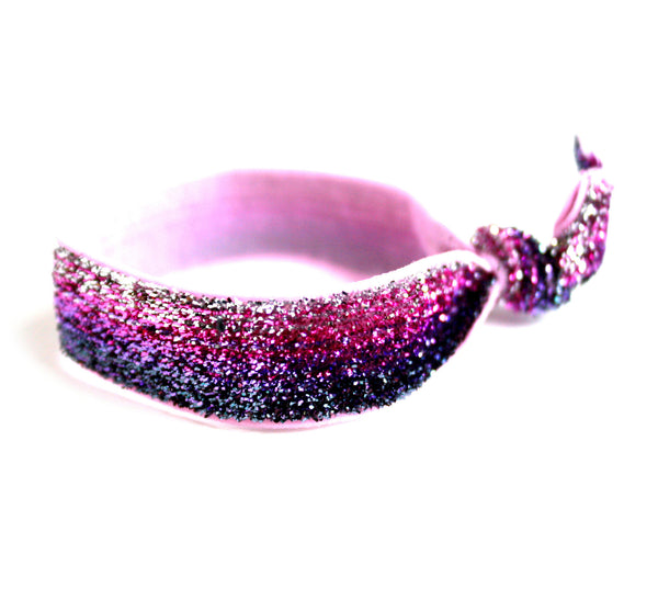 Glitter Purple Sunset Hair Tie (SKU 5051)